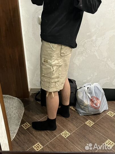 Широкие карго шорты y2k sk8 cargo