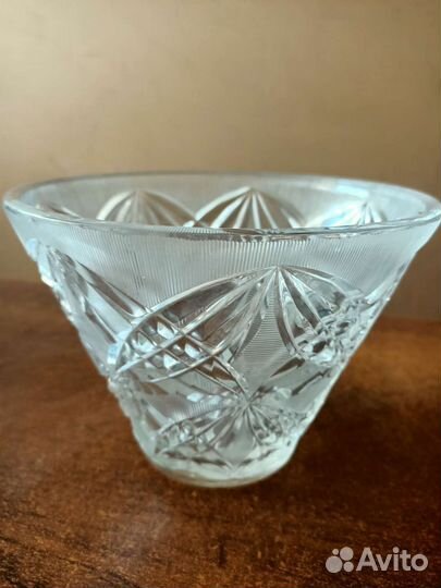 Ваза хрустальная большая СССР