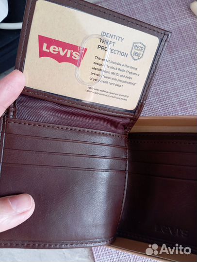 Портмоне мужской.кожа. Levis. Из США