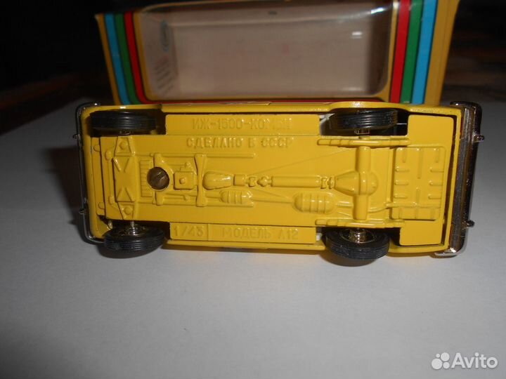 Иж Комби А12 Милиция 1/43 СССР капот люстра гаи
