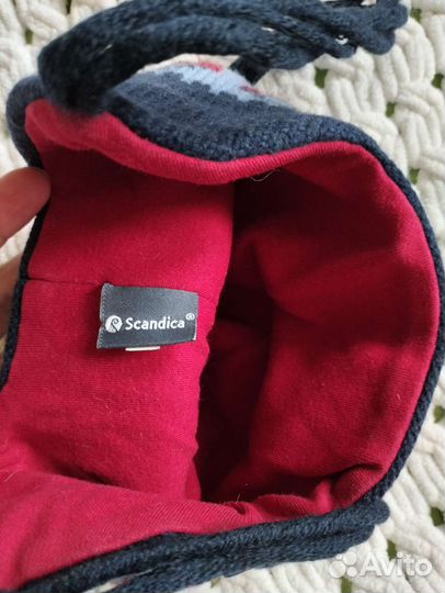 Шапка Scandica для мальчика размер 50-52