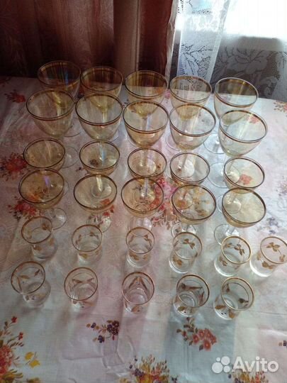 Рюмки, фужеры