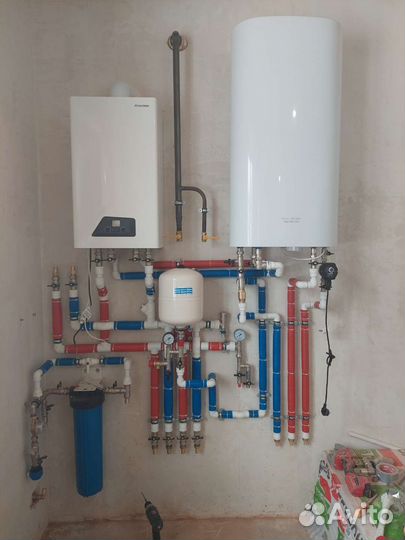 Услуги проф.сантехника отопление теплый пол