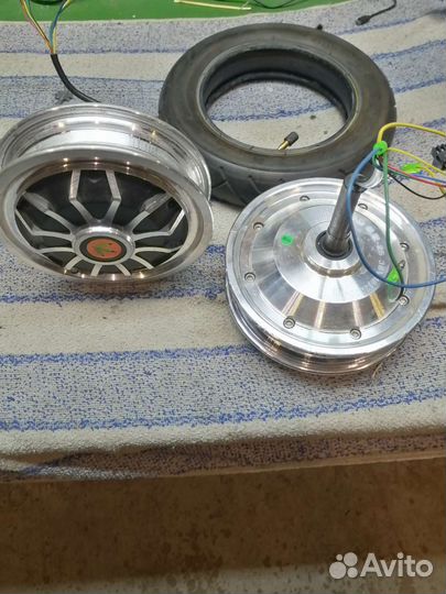 Мотор колесо 10.5 дюйма, как новые