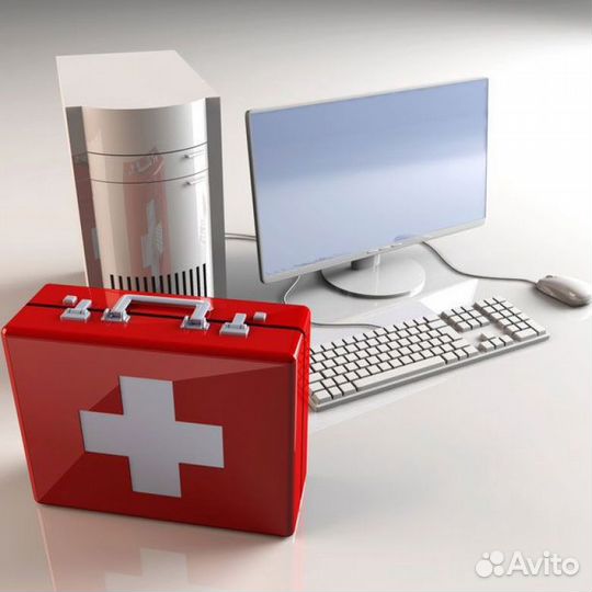 Установка Windows/Ремонт пк/принтеров c выездом