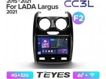 Магнитола Teyes CC3L 4/32 LADA Largus / Duster