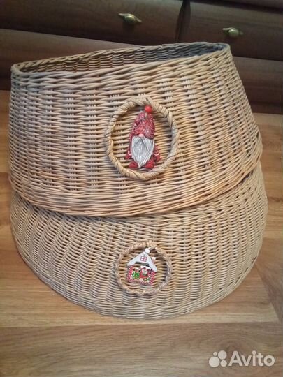 Корзина юбка для елки