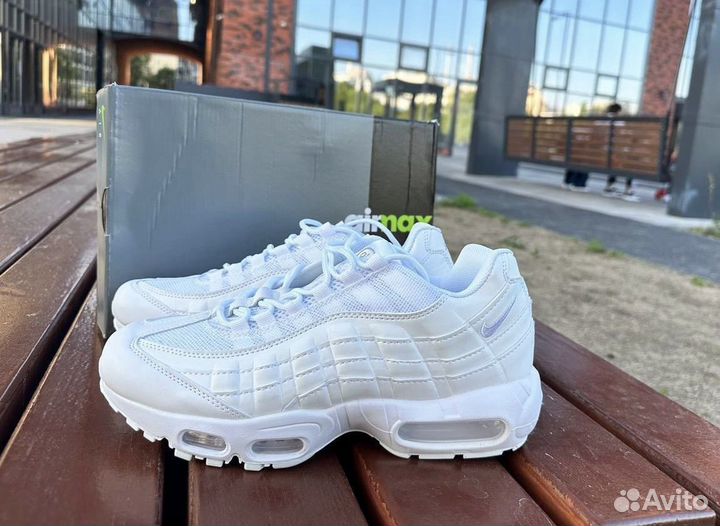 Кроссовки Nike air max 95 белые