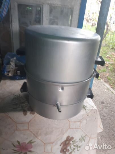 Мантоварка алюминиевая новая