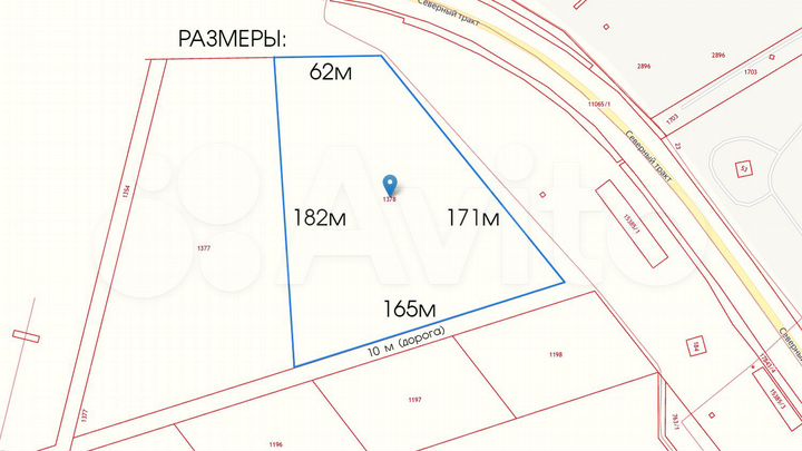 Участок 1,9 га (промназначения)