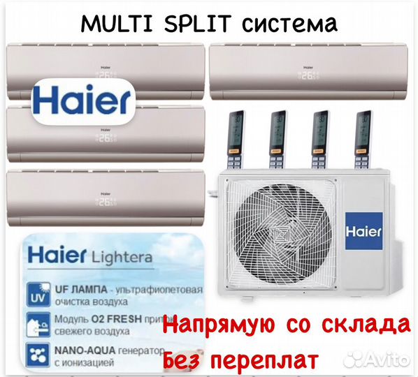 Мульти сплит-система Haier