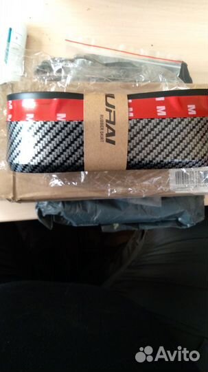 Губа на бампер,карбон