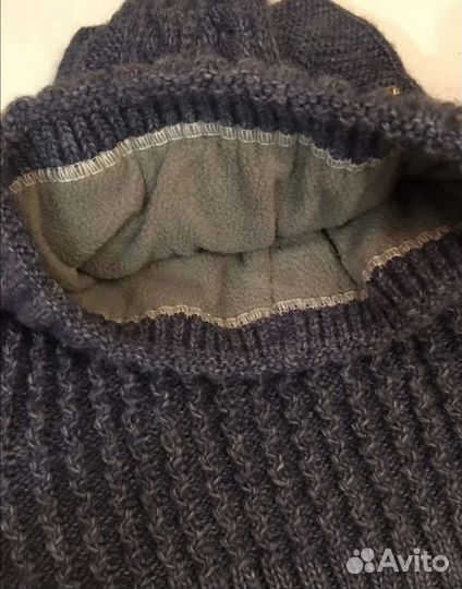 Шапка зимняя и снуд на 7-9 лет