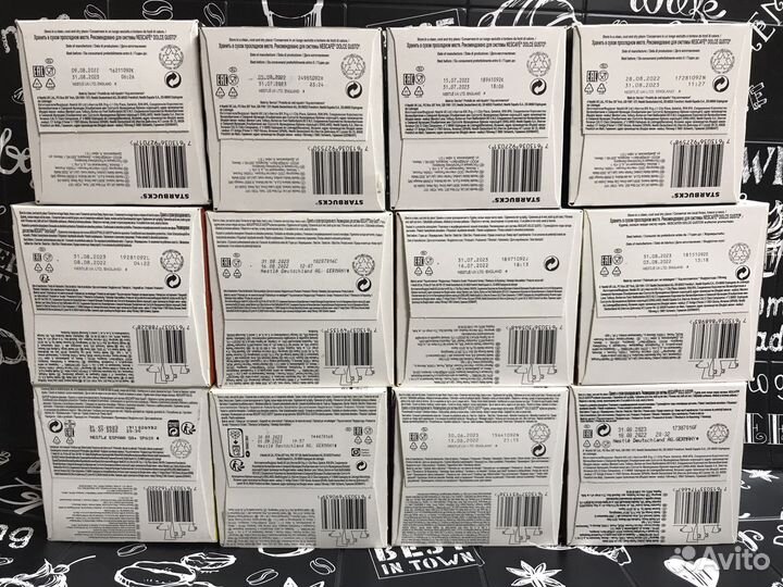 Кофе Starbucks / Nescafe Dolce Gusto поштучно