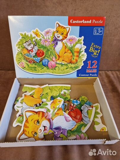 Castorland Пазлы Maxi 12 элементов (2шт.)