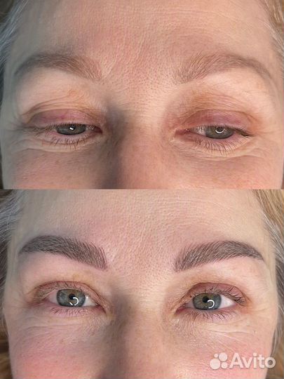 Микроблейдинг бровей (волоски)