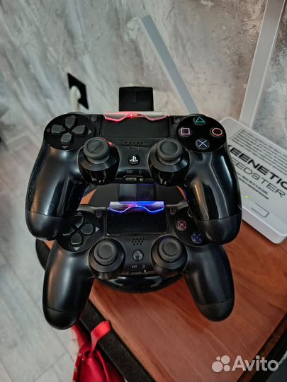 Sony playstation 4 slim 1tb с играми