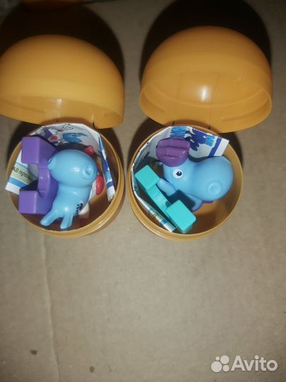 Киндер бегемотики 2 шт