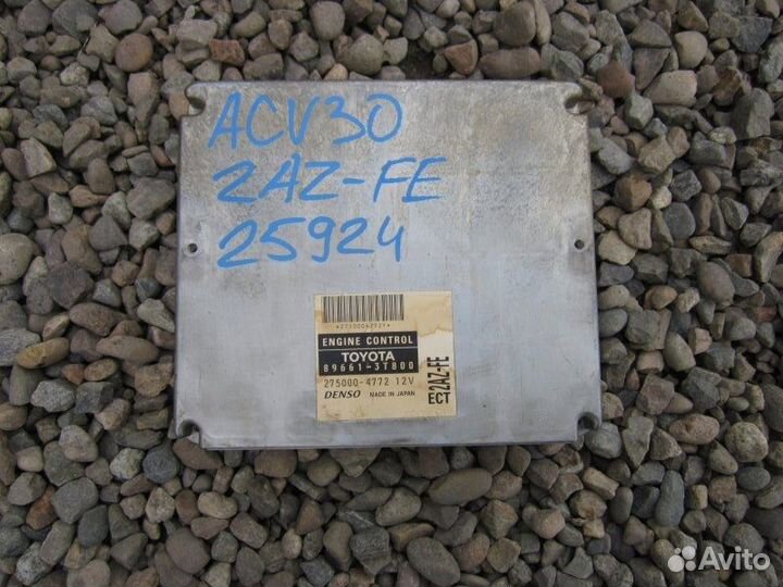 Блок efi Toyota Camry ACV30 2AZ-FE 2003/4