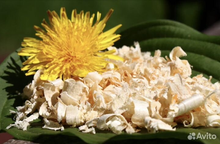 Древесная стружка в брикетах