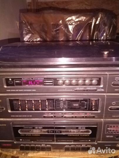 Музыкальный центр sanyo