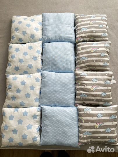 Бортики в детскую кроватку (12шт)