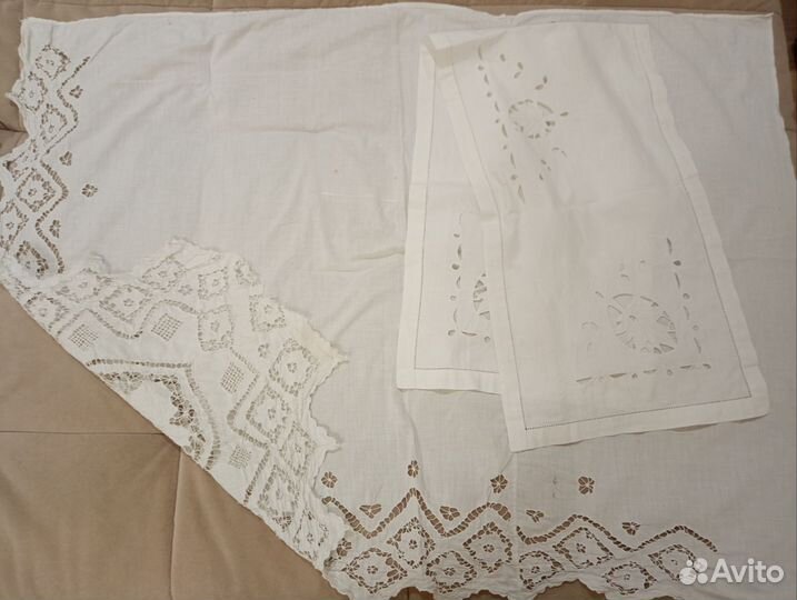 Лот текстиля винтаж для дачи или рукоделия