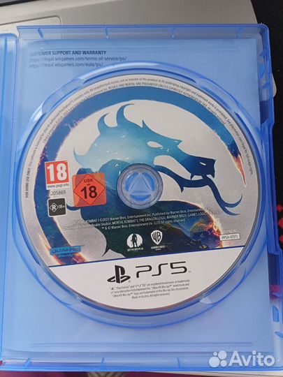 Mortal kombat 1 ps5 диск