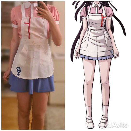 Косплей Микан Цумики из игры Данганронпа