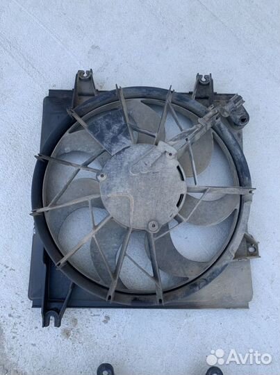 Вентилятор радиатора kia spectra