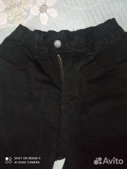 Джинсы на девочку.размер 152