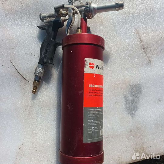 Пистолет пневматический антикоррозионных покрытий