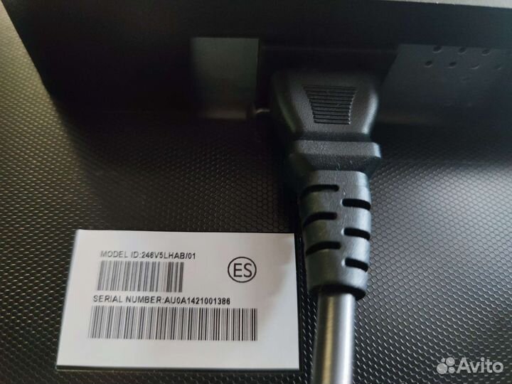 Philips 24'' LED Колонки hdmi GTG 1мс 246V5lhab