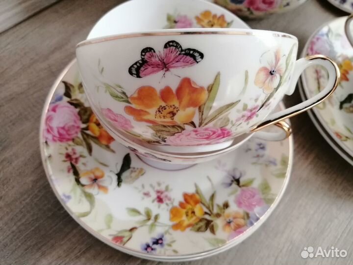 Сервиз, чашки, тарелки