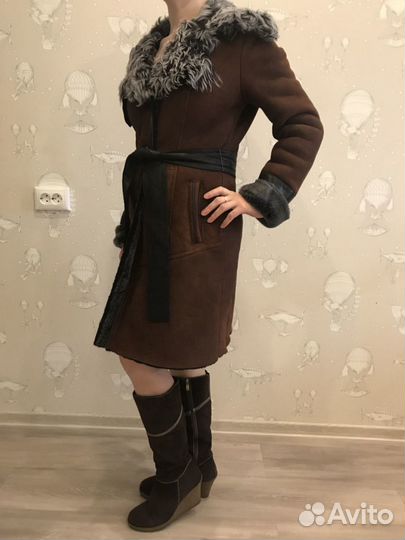 Дубленка снежная королева