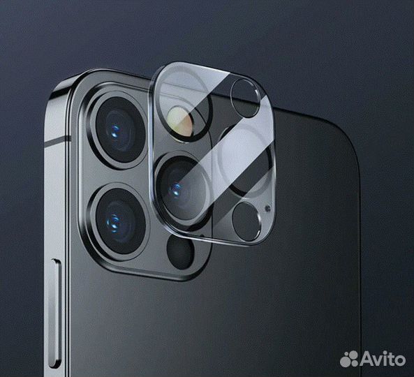 Защитное стекло на камеру iPhone