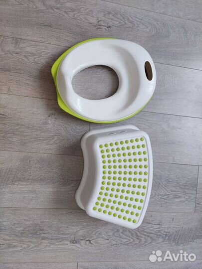 Сиденье для унитаза Икея+ подставка для ног