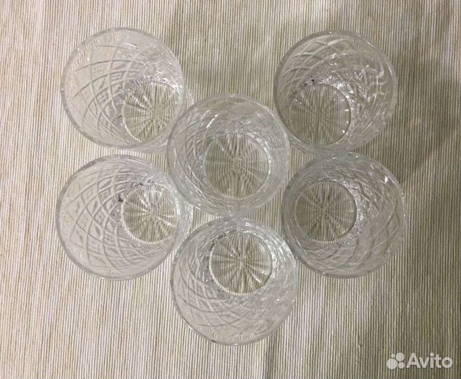 Стаканы хрусталь 100 мл