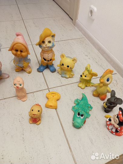 Резиновые игрушки СССР