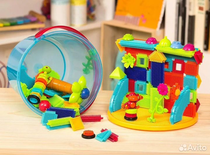 Конструктор игольчатый (128) battat bristle blicks