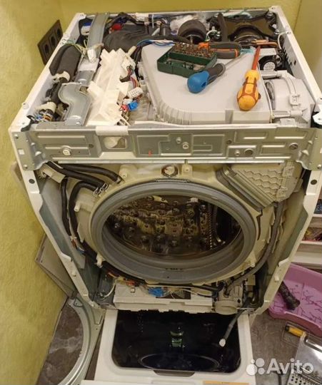 Ремонт холодильников Ремонт стиральных машин