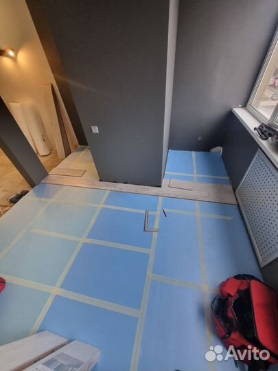 Укладка линолеума-ламината