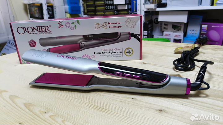 Плойка Выпрямитель для волос cronier professional