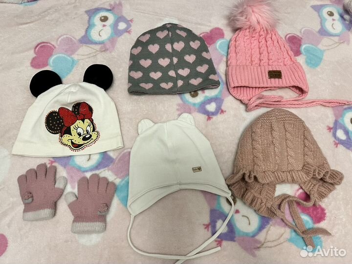 Шапочки на девочку