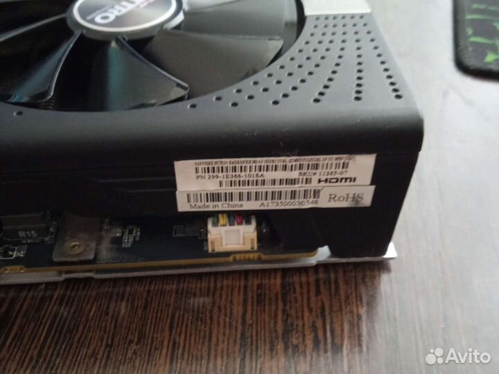 Видеокарта amd radeon rx 580 sapphire 4 gb gddr5