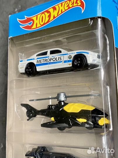 Набор 5 машинок Hot wheels Batman