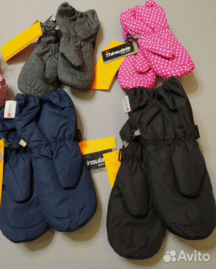 Краги детские зимние H&M 2-4/4-6/6-8 лет