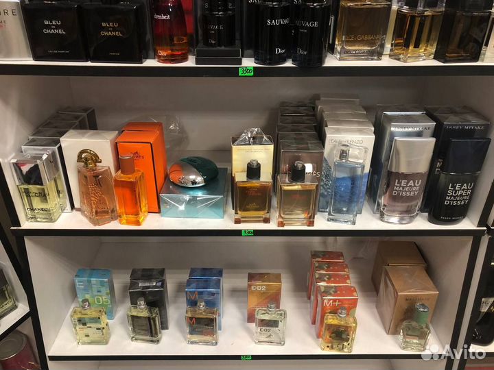 Парфюмерия в оригинальном качестве в ассортименте