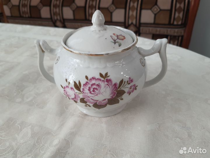 Сахарница фарфор