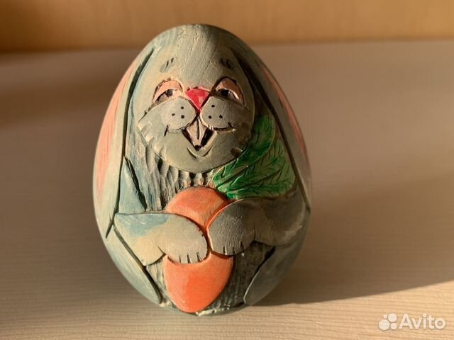 Яйцо пасхальное заяц